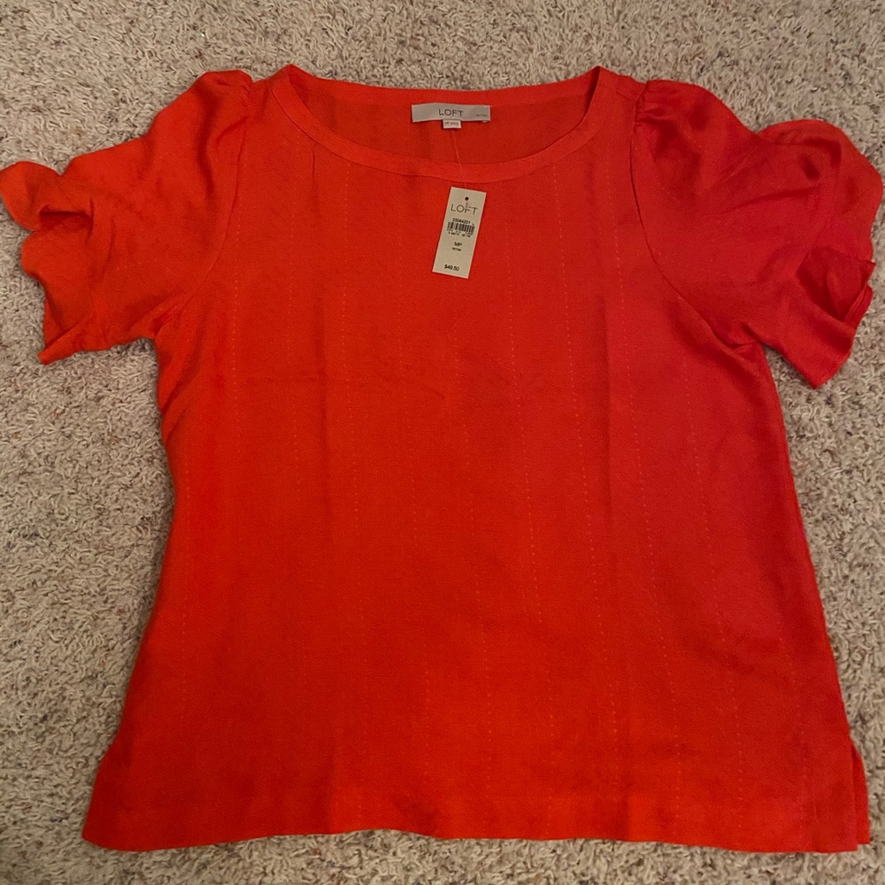 Ann Taylor Loft Blouse Medium Petite
